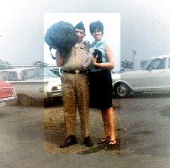 Tony, Judy Sayger (before Vietnam 1966)